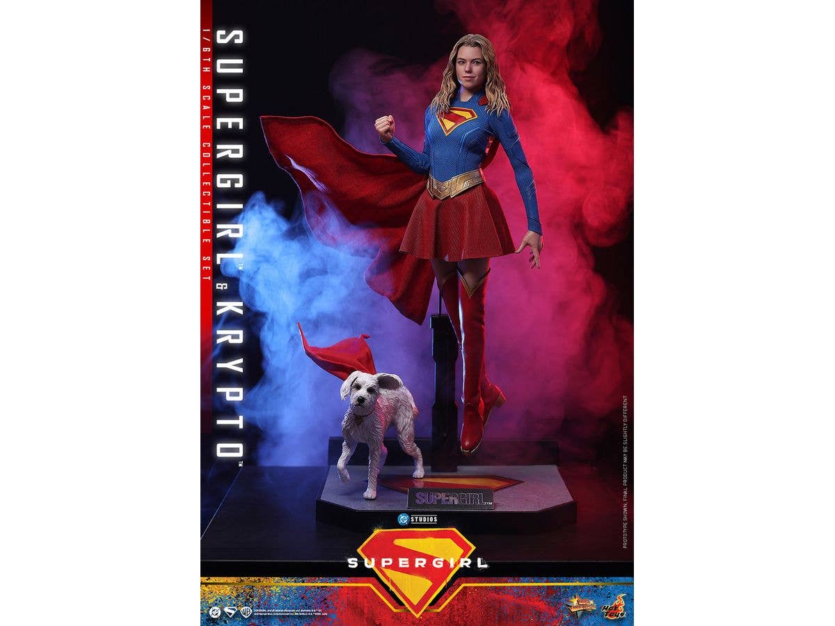 1/6 Movie Masterpiece - Scale Fully Poseable Figure: Supergirl - Supergirl & Krypto