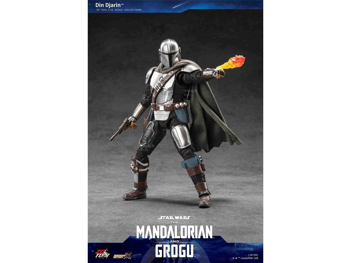 1/10 Star Wars Action Figure The Mandalorian