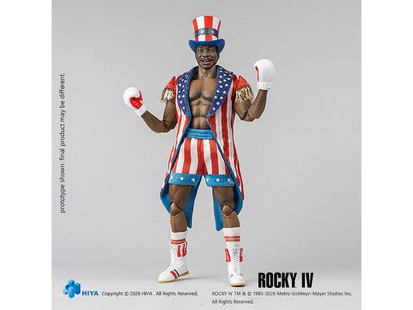 1/12 Rocky IV: Action Figure Apollo Creed