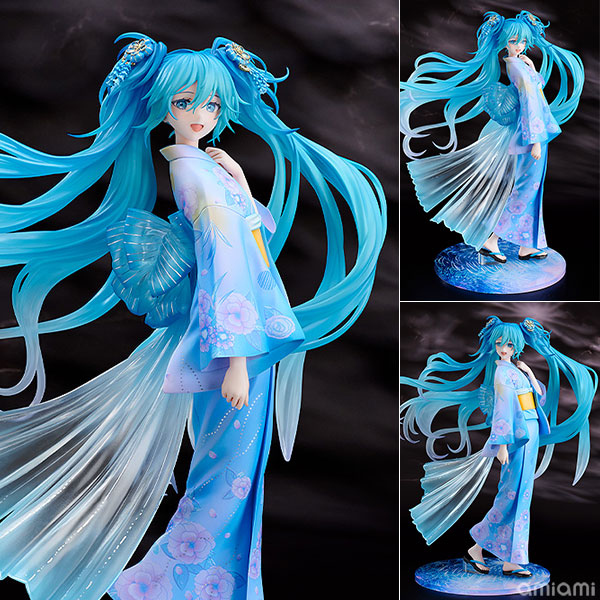 Character Vocal Series 01 Hatsune Miku: Music & Fire Works Ver. 1/7 Complete Figure