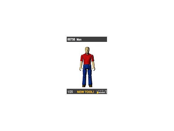 1/20 Man Figure
