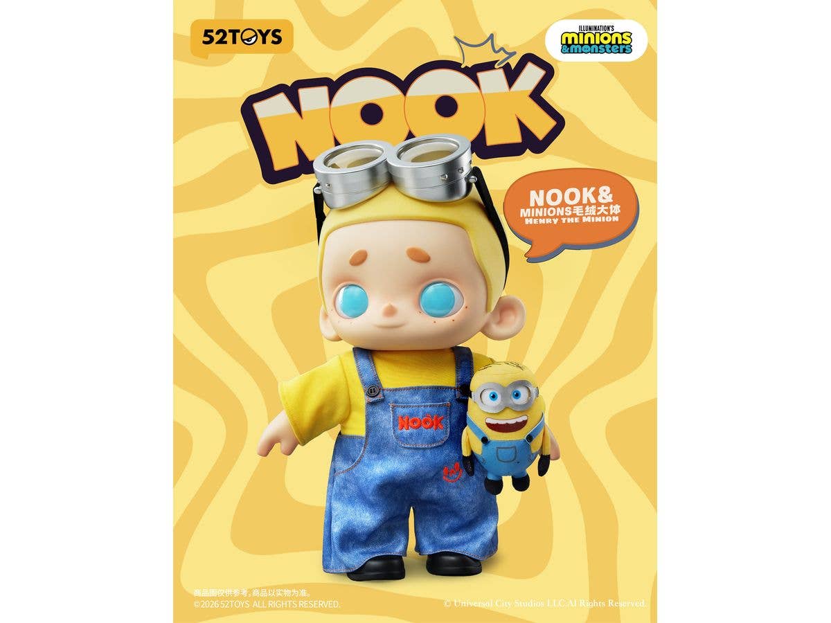 NOOK & Minions & Monsters Plush Figure - Henry the Minion