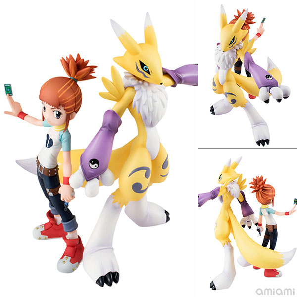 [Exclusive Sale] G.E.M. Series Digimon Tamers Renamon & Rika Nonaka Complete Figure