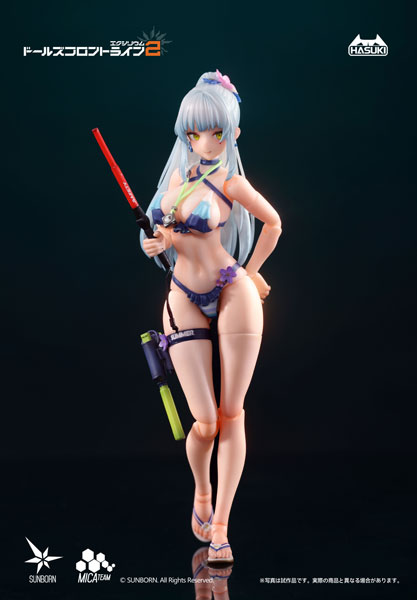 pocket art PA013 Girls' Frontline 2: Exilium Klukai: Cerulean Breaker Ver. Deluxe Edition 1/12 Complete Model Action Figure