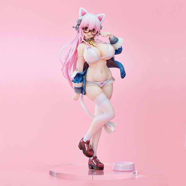 Super Sonico White cat ver. Complete Figure